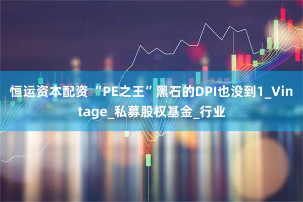 恒运资本配资 “PE之王”黑石的DPI也没到1_Vintage_私募股权基金_行业