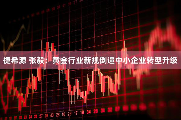 捷希源 张毅：黄金行业新规倒逼中小企业转型升级